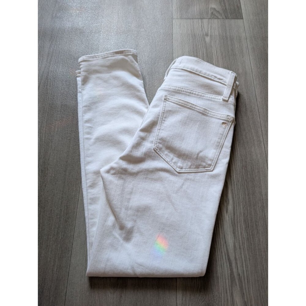 NYDJ Womens Marilyn Capri Jeans White Size 4 Lift Tuck Technology